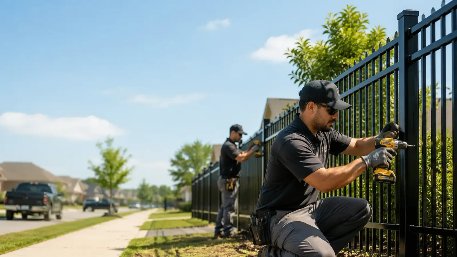 Metal Fence Installation in Belle Rose, LA
